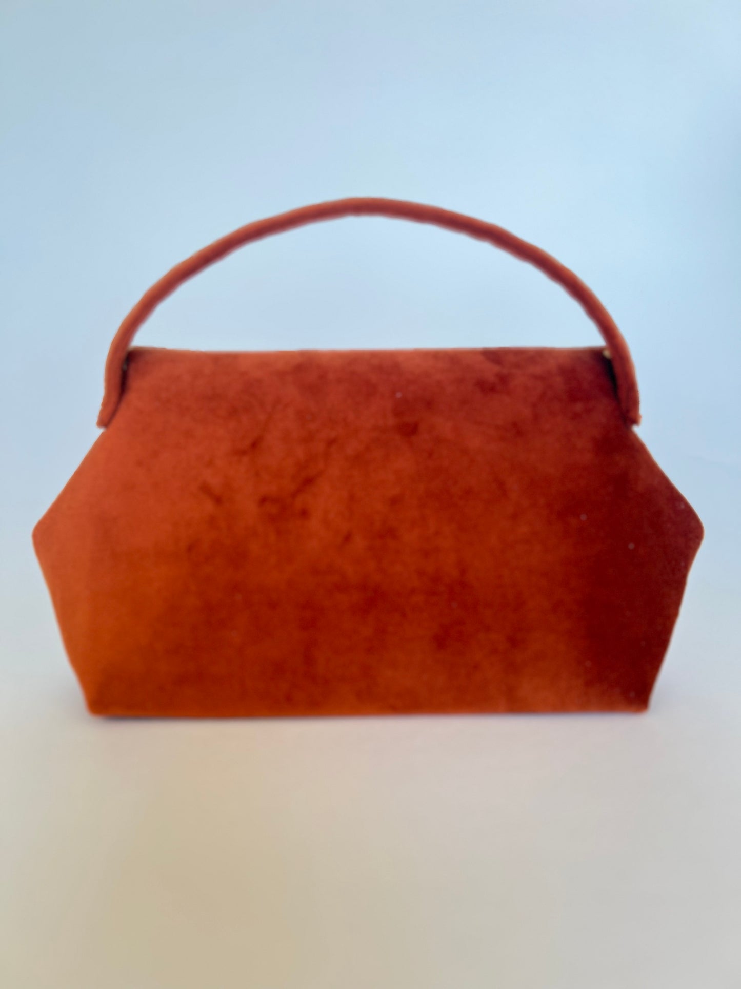 Rust Chand Clutch Bag
