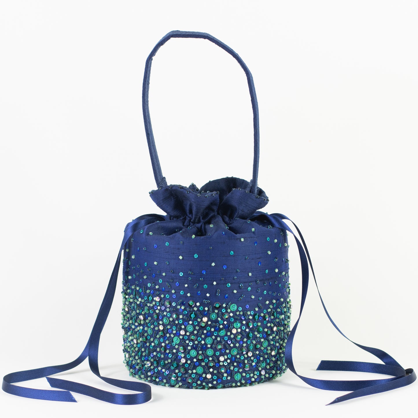 Navy Potli Bag