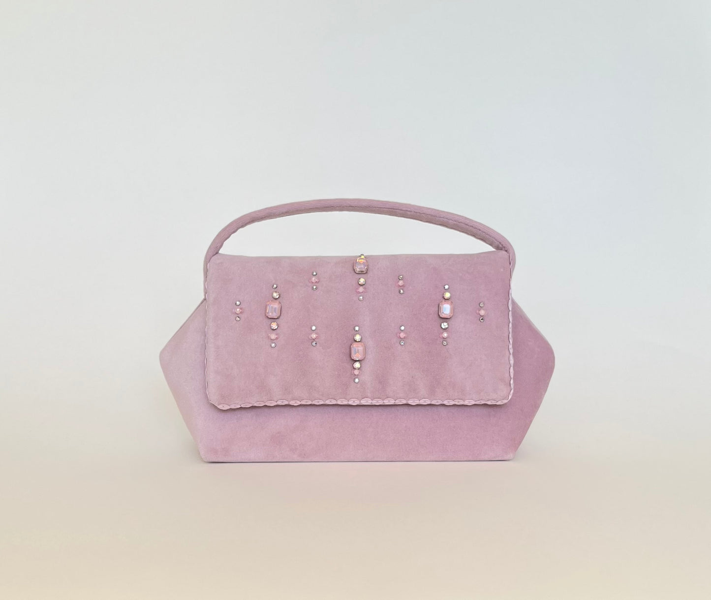 Blush Pink Chand Clutch Bag
