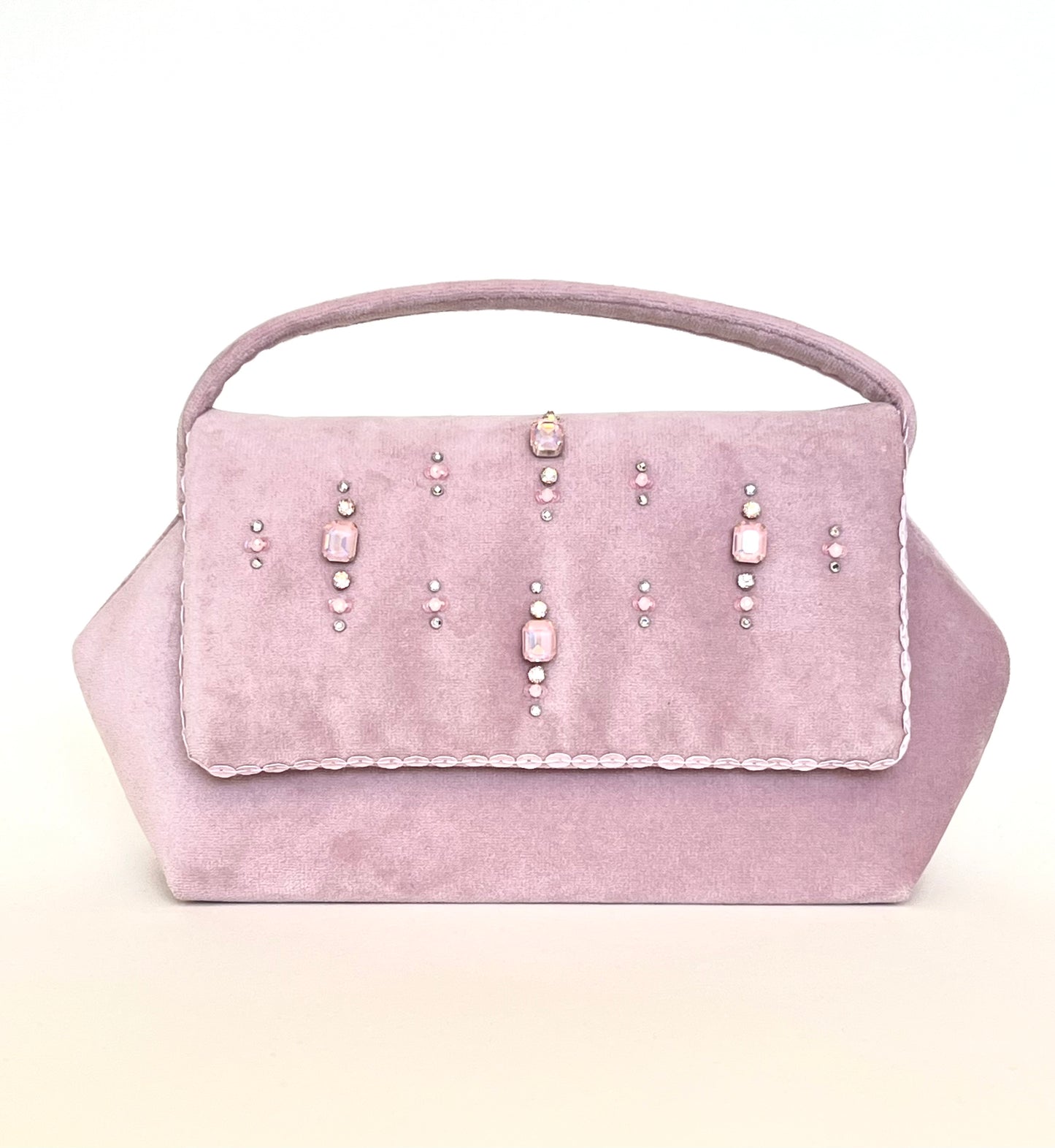 Blush Pink Chand Clutch Bag