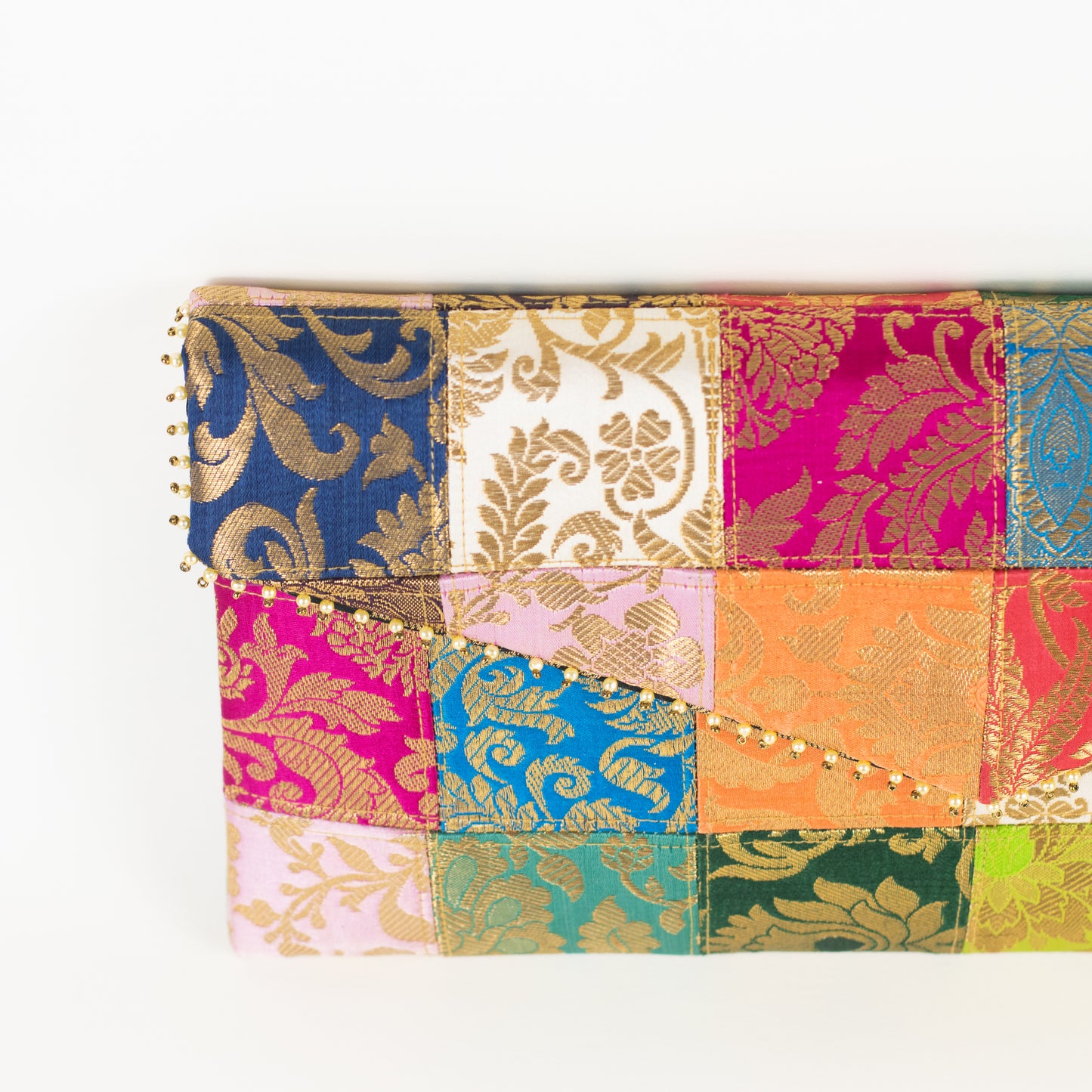 XL Patchwork Clutch