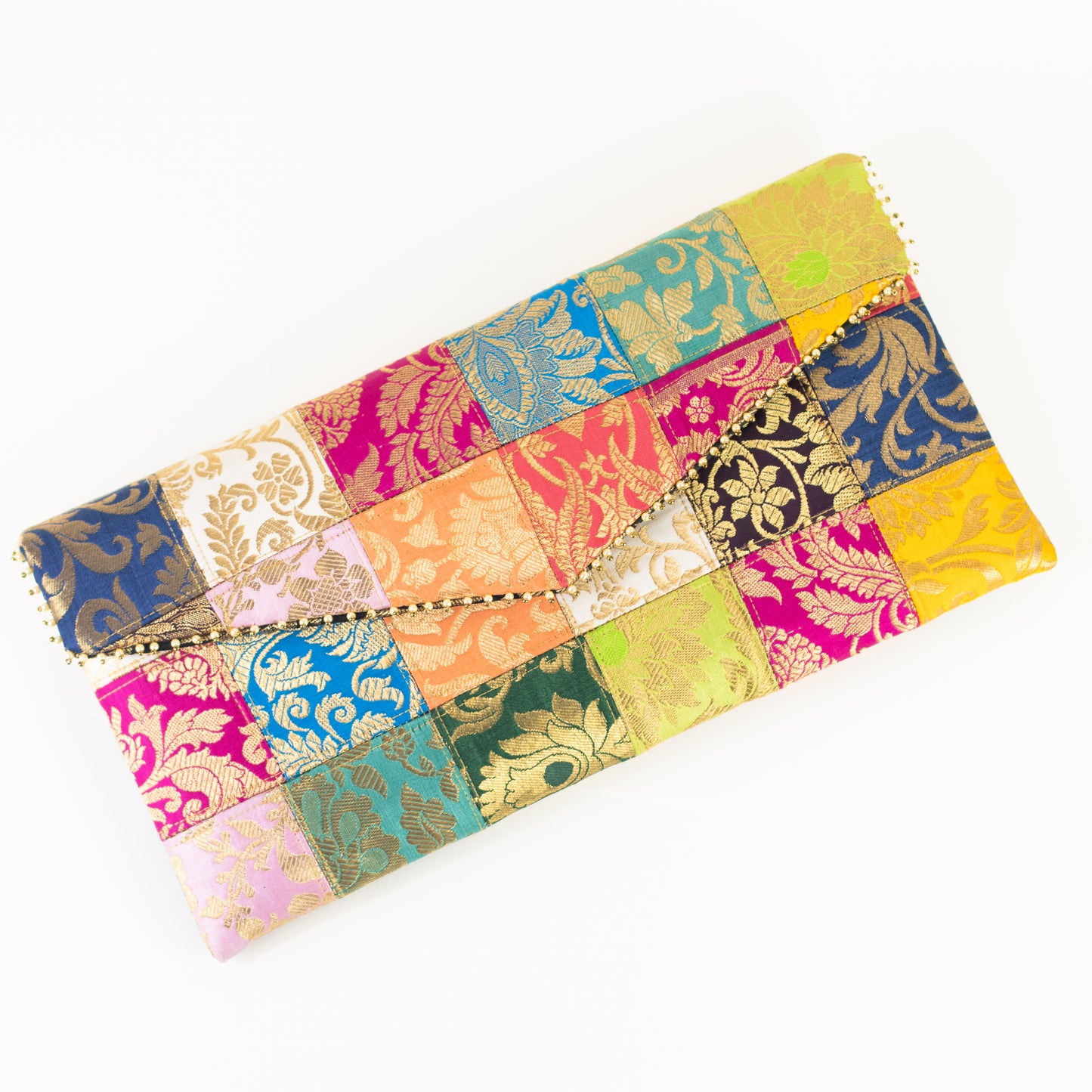 XL Patchwork Clutch