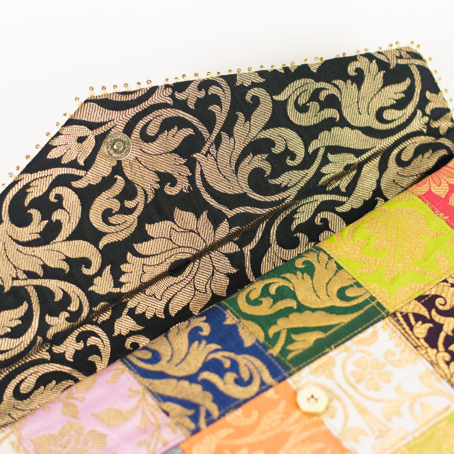 XL Patchwork Clutch