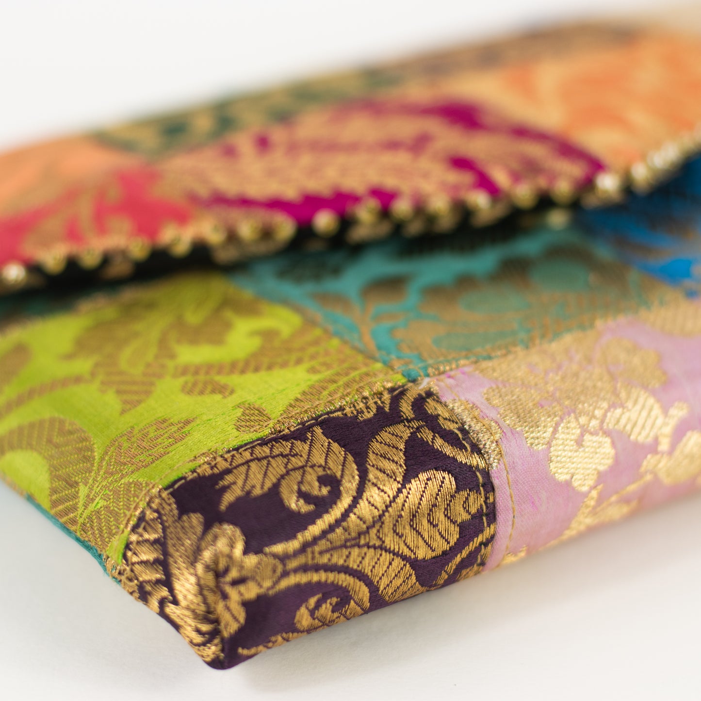 Patchwork Clutch Bag