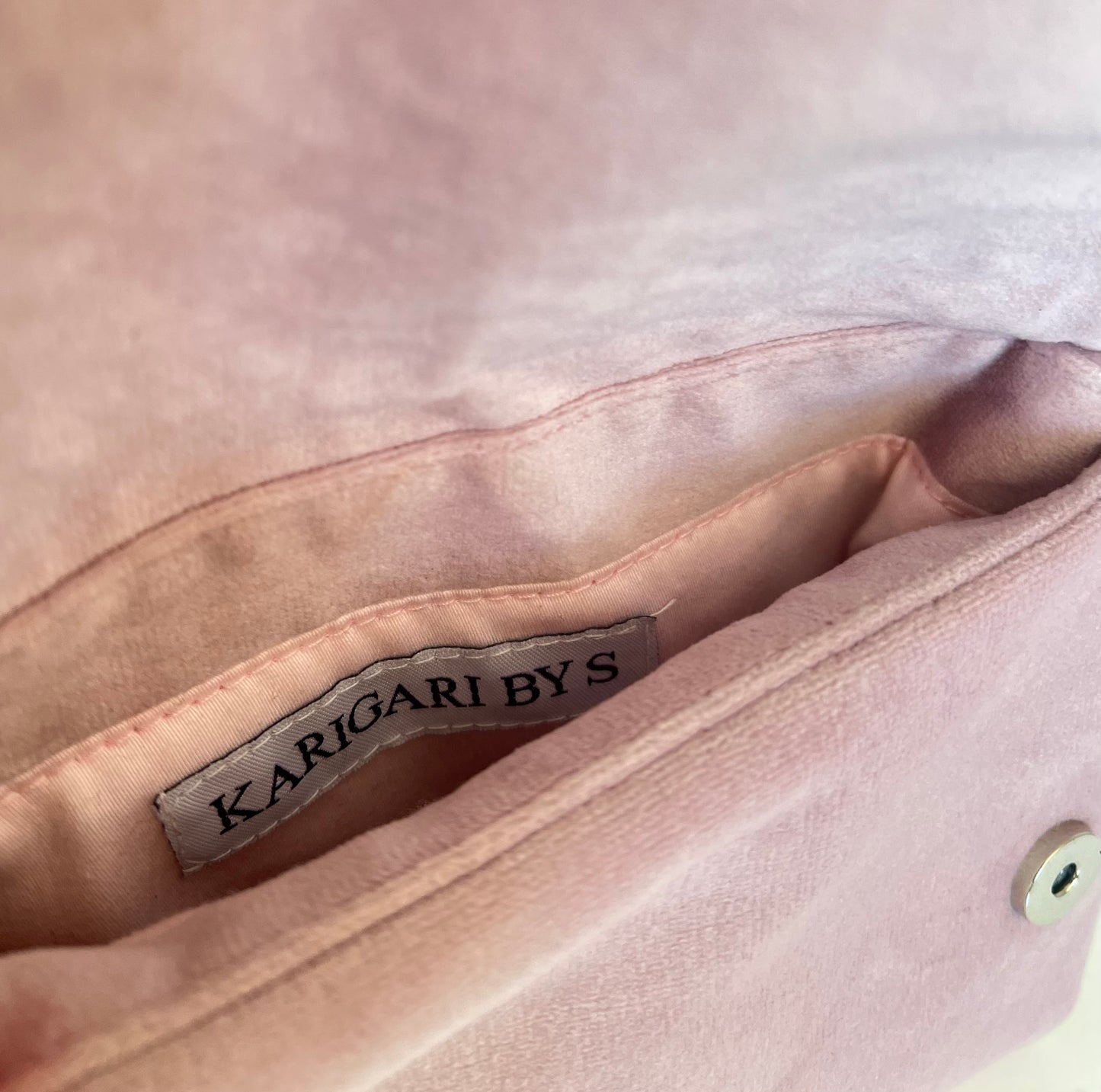 Blush Pink Chand Clutch Bag