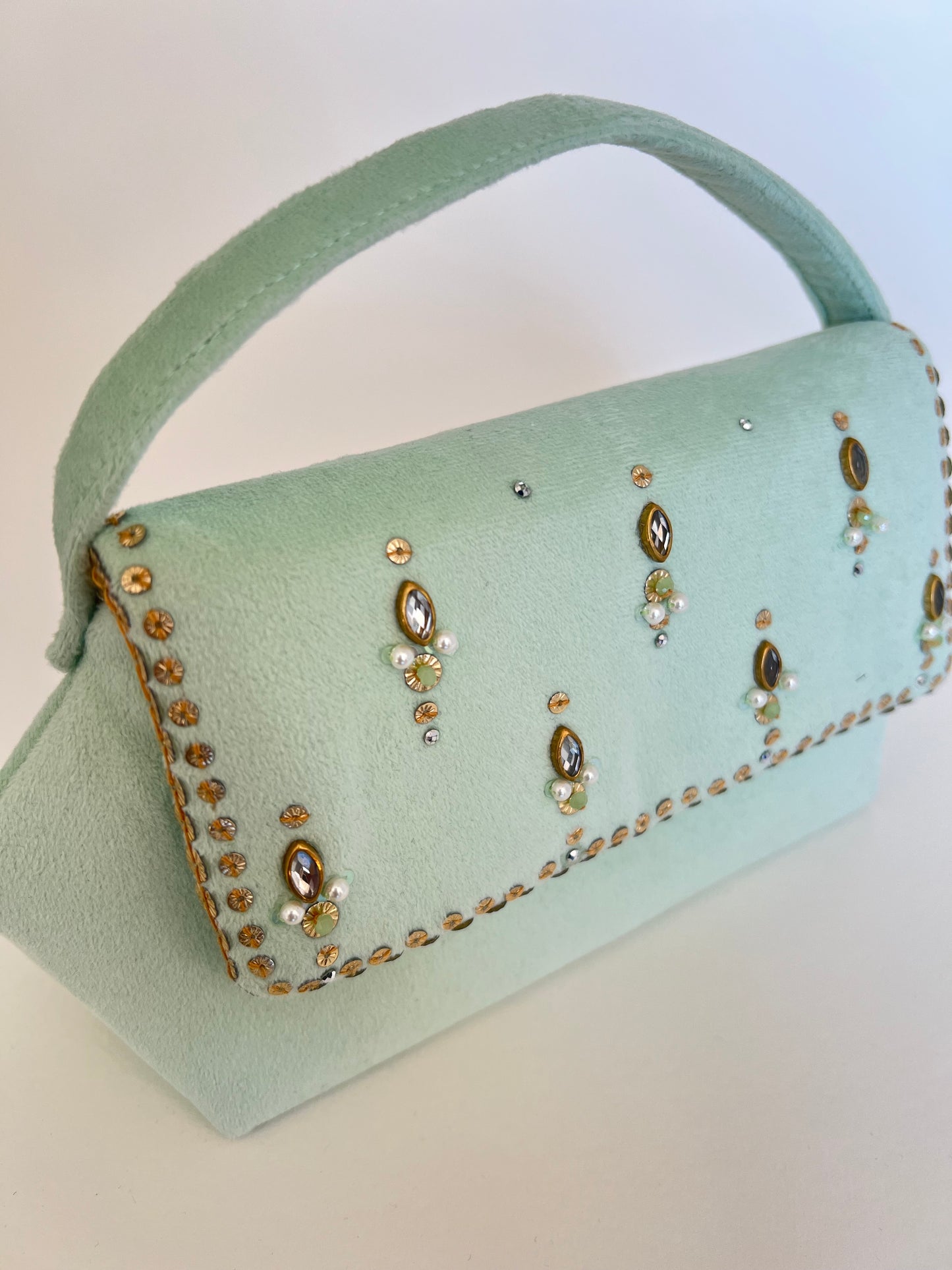 Mint Chand Clutch