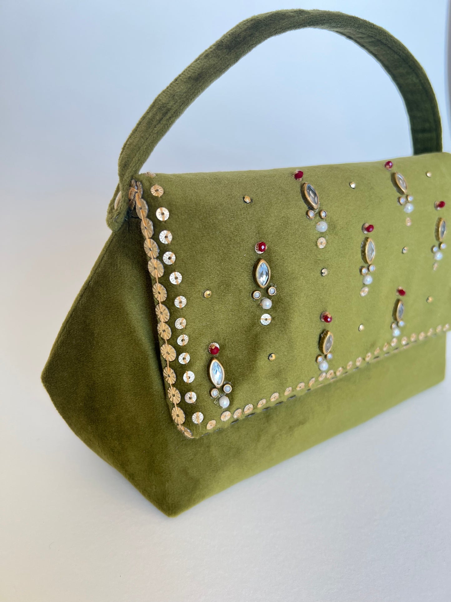Olive Chand Clutch Bag