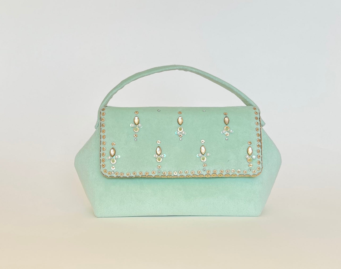 Mint Chand Clutch