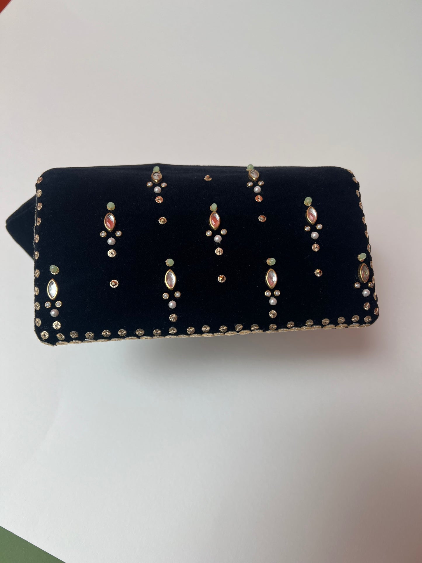 Black Chand Clutch Bag