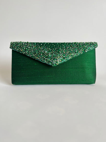 Green Timeless Clutch