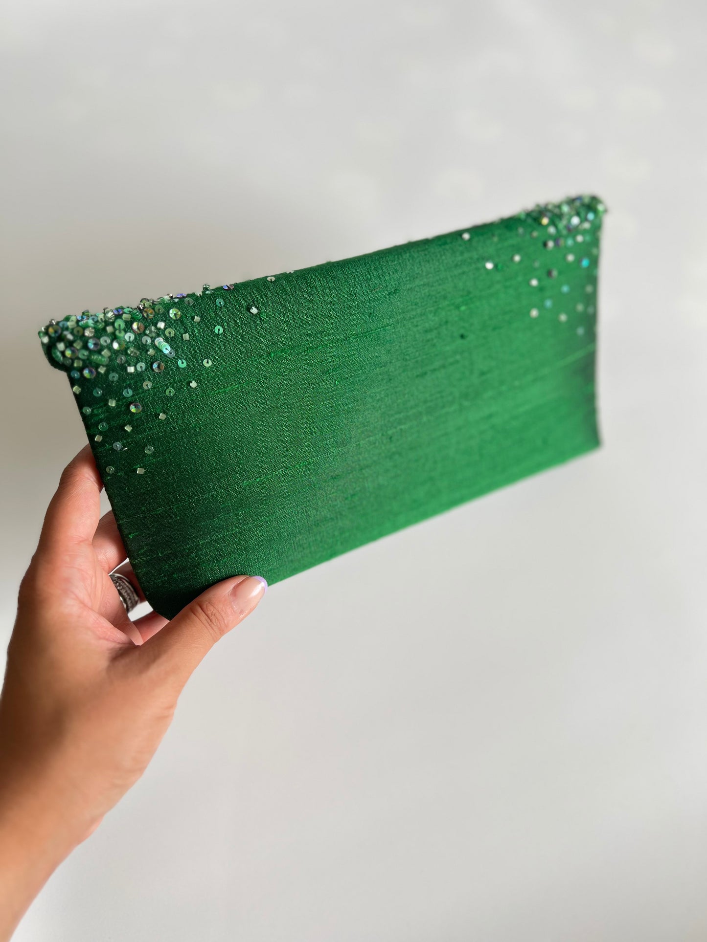 Green Timeless Clutch