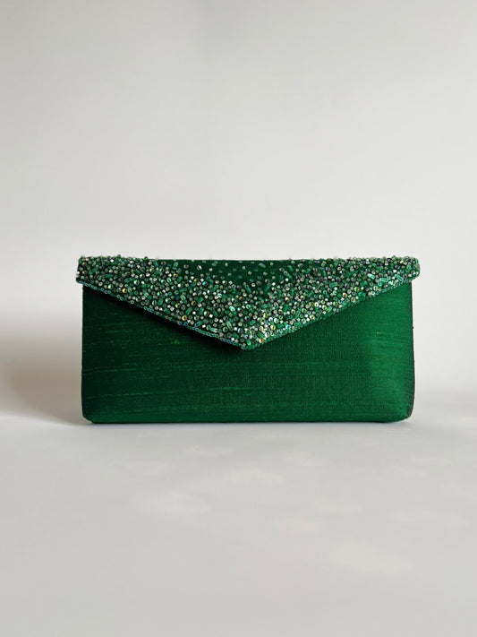 Green Timeless Clutch