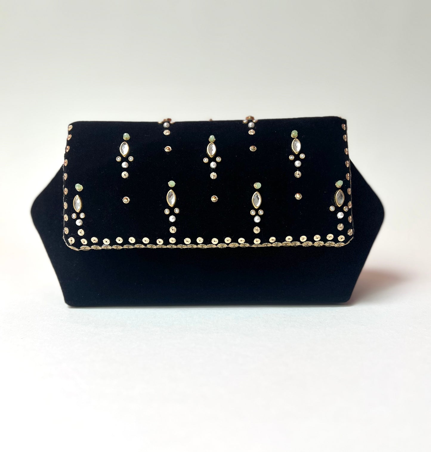 Black Chand Clutch Bag