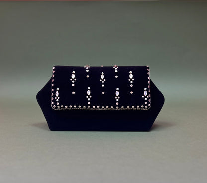 Black Chand Clutch Bag