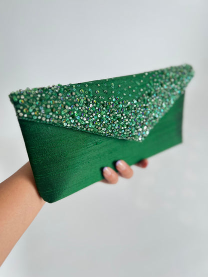 Green Timeless Clutch
