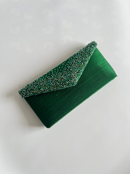 Green Timeless Clutch