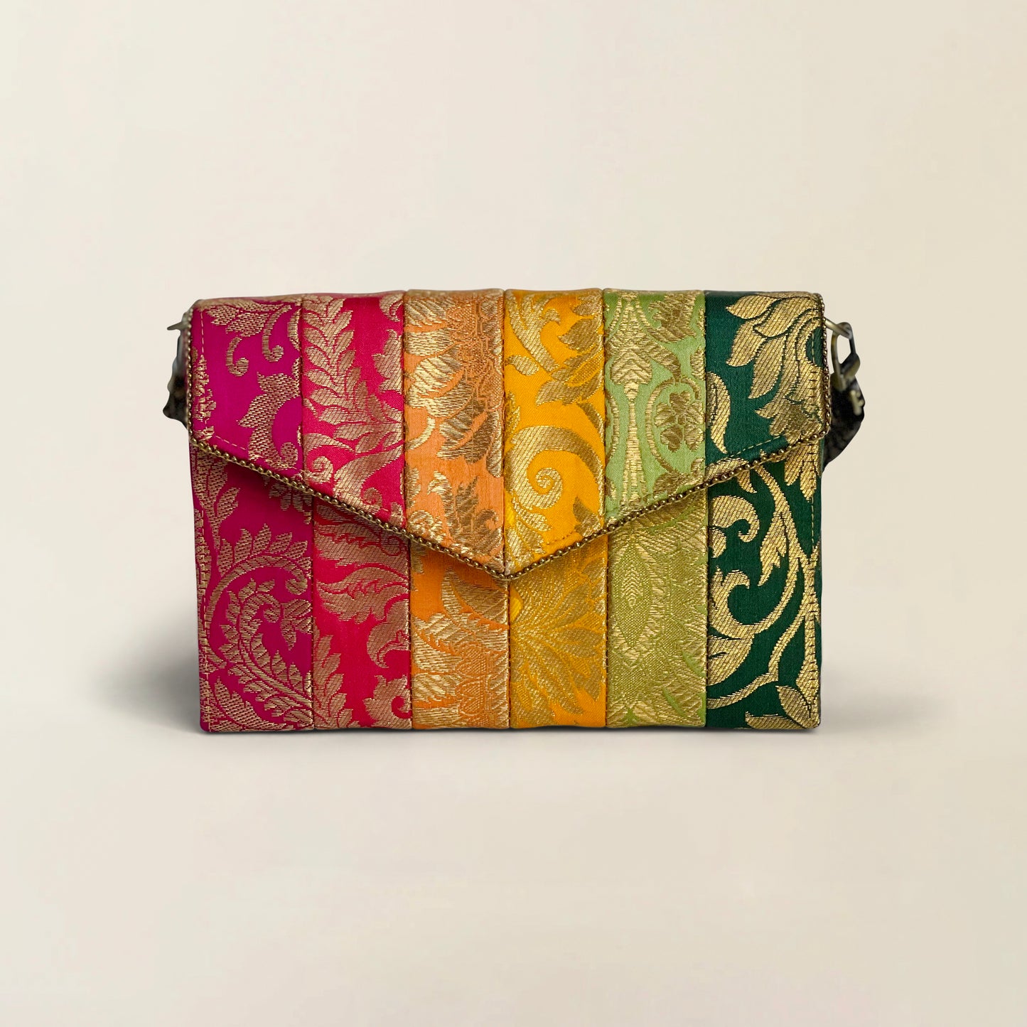 OG Banarasi Boxed Clutch