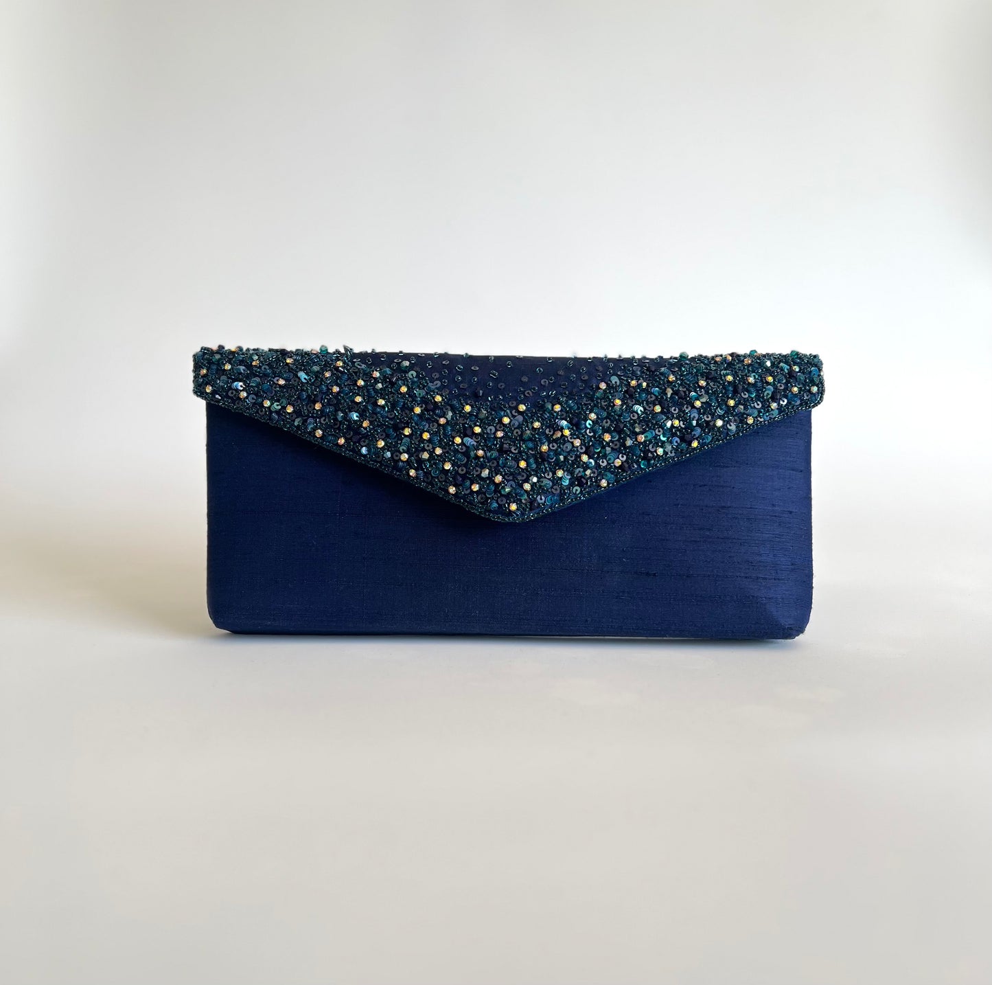 Blue Timeless Clutch