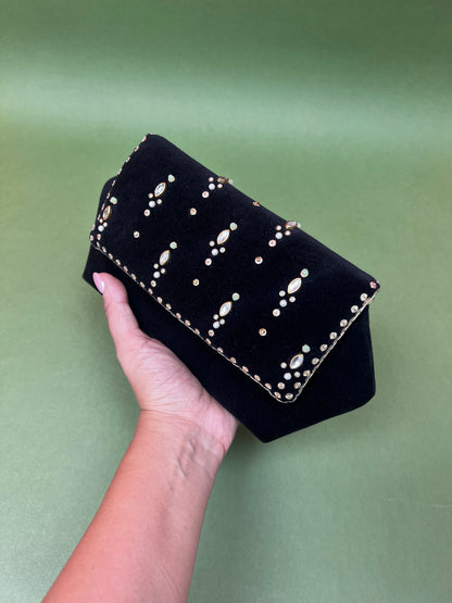 Black Chand Clutch Bag