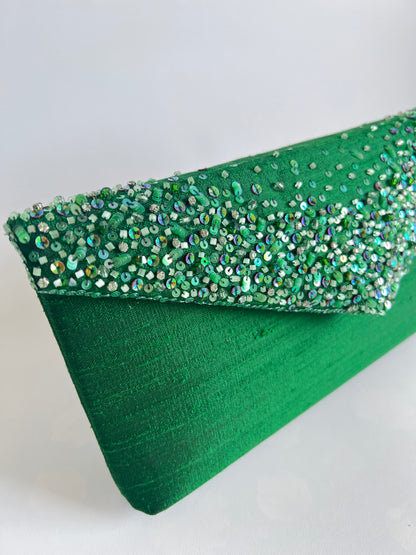 Green Timeless Clutch