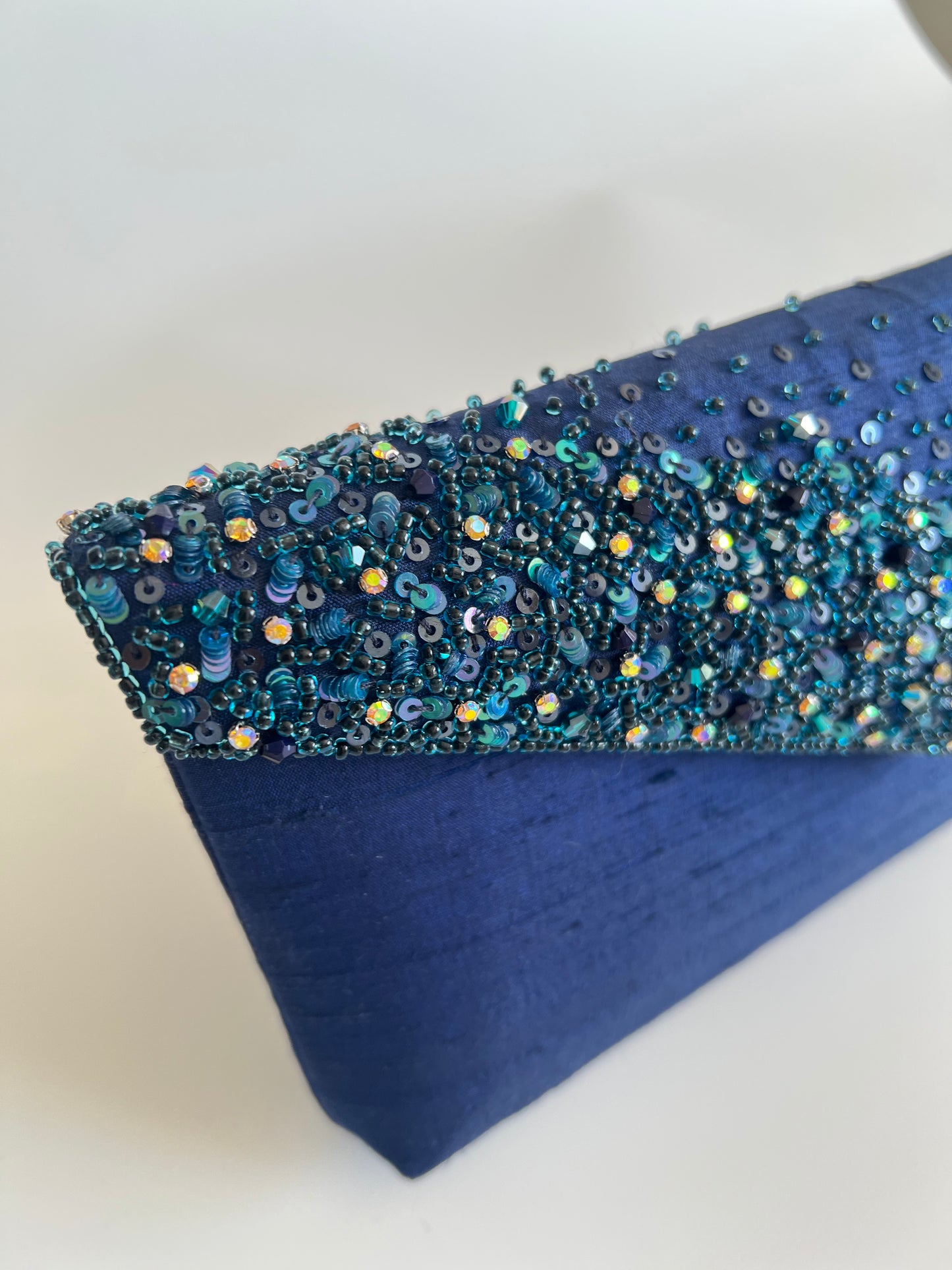 Blue Timeless Clutch
