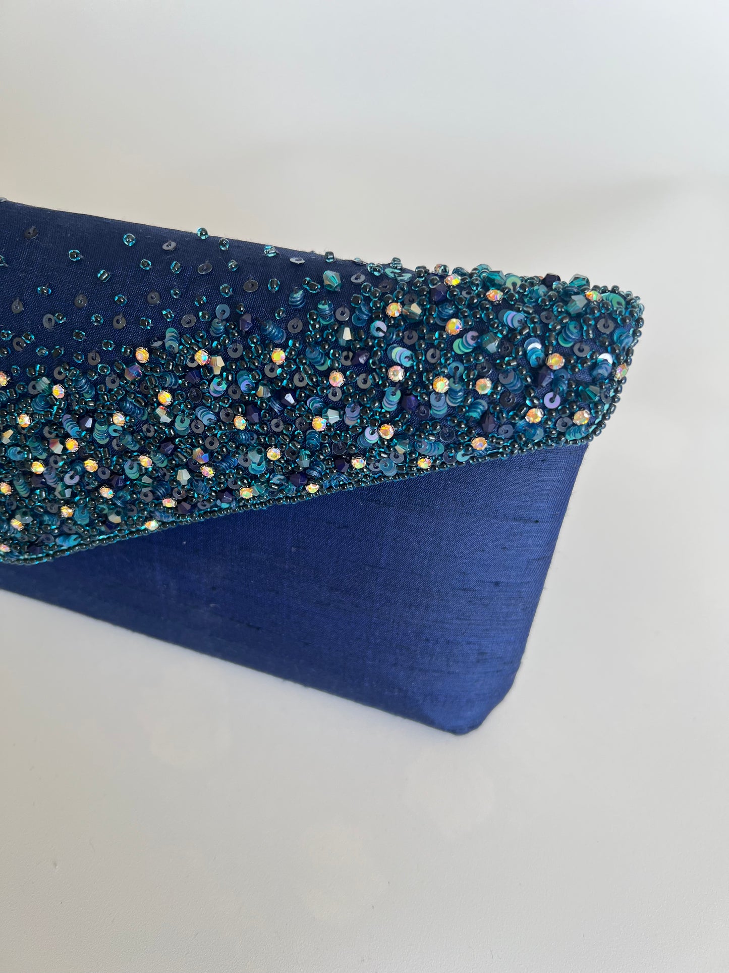 Blue Timeless Clutch
