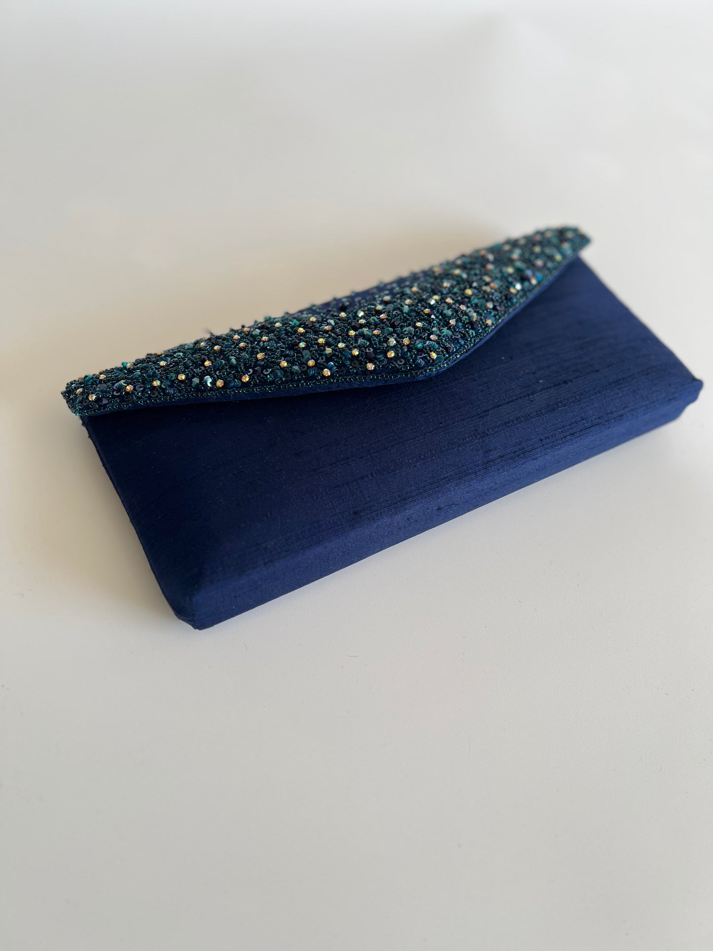 Blue Timeless Clutch