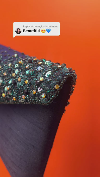 Blue Timeless Clutch